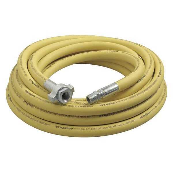 Continental 3/4" x 50 ft Nitrile Coupled Multipurpose Air Hose 1000 psi YL 1ZNC5