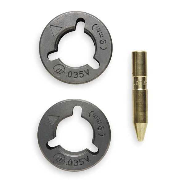 Miller Electric Drive Roll Kit, 0.035 in. 079595 Zoro