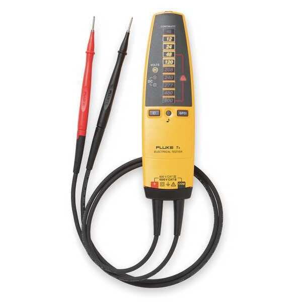 Fluke Voltage Tester, 600VAC, 600VDC T+ Zoro