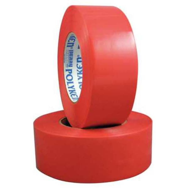 Polyken Film Tape, Polyethylene, Red, 48mm x 55m 827