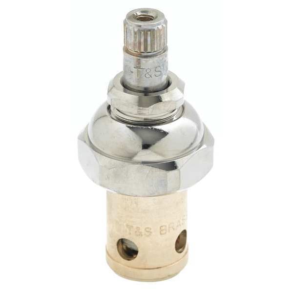T&S Brass Cold PTFE Seat Cartridge, Brass 00600940 Zoro