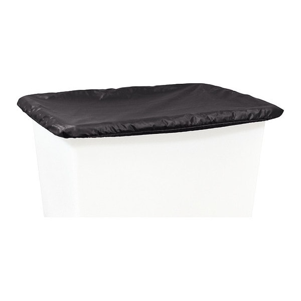 Royal Basket Trucks Vinyl Cover, 12 Bu, Black G12-KKX-VCN - main