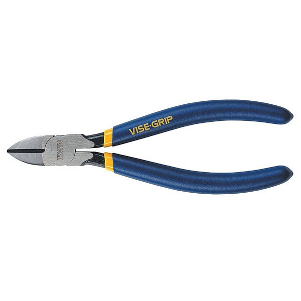 IRWIN 6 in Diagonal Cutting Pliers, Tapered Nose, Uninsulated DIA6T