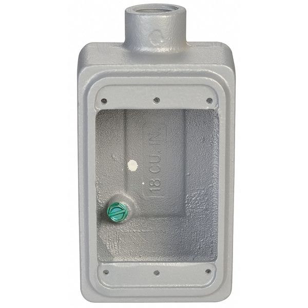 Appleton Electric Weatherproof Electrical Box, 18.0 cu. in., FS Box