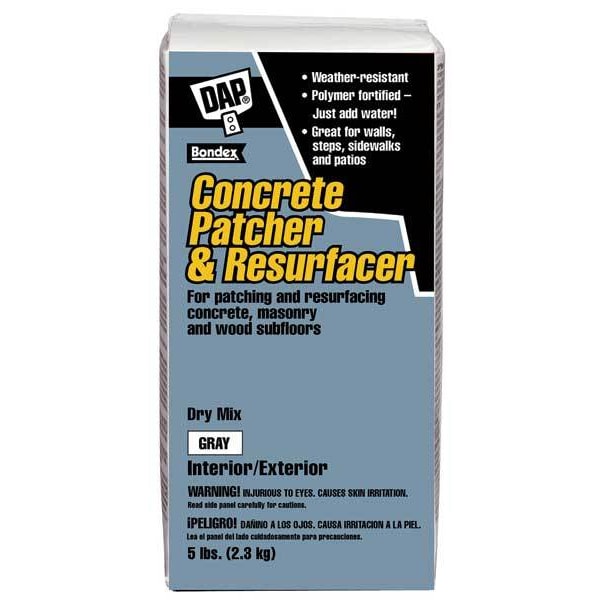 Dap Concrete Repair Compound, Box, Gray, Concrete Patcher & Resurfacer ...