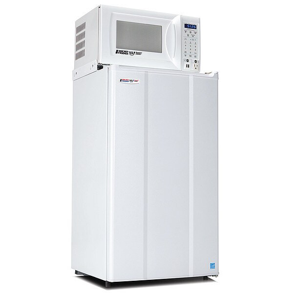 Microfridge Compact Refrigerator, Ice Compartment and Microwave