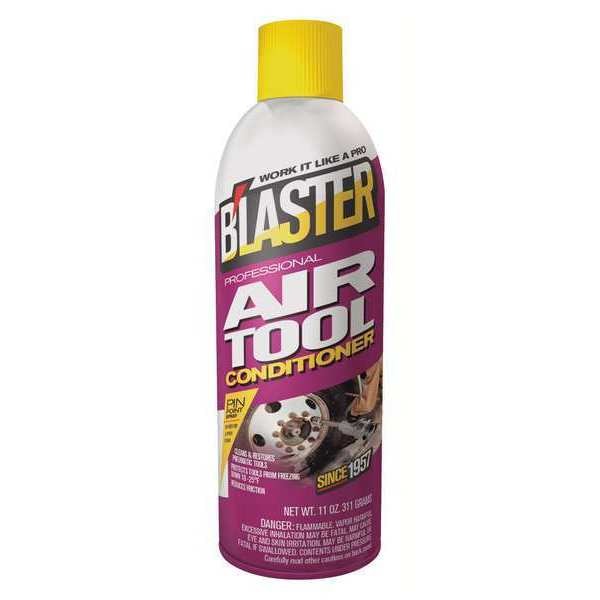 Blaster Air Tool Cleaner/Conditioner, Aerosol Can, 11 oz, Mineral, 25