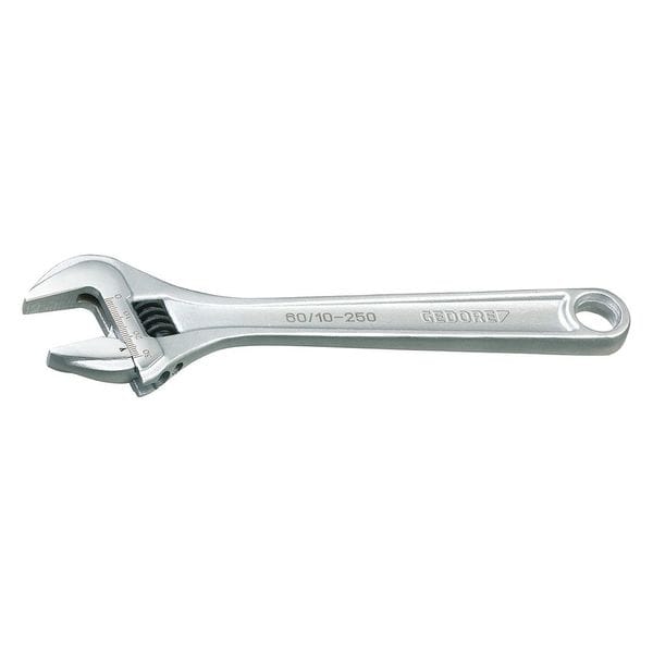 Gedore Adjustable Wrench, 8", Chrome 60 CP 8 Zoro