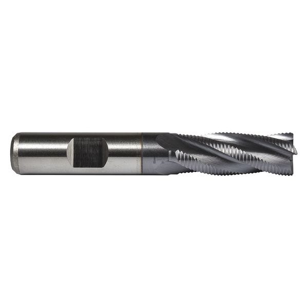 Precision Twist Drill HSS-E, TiCN Weldon Roughing, End Mill, 3/8" TC90023/8
