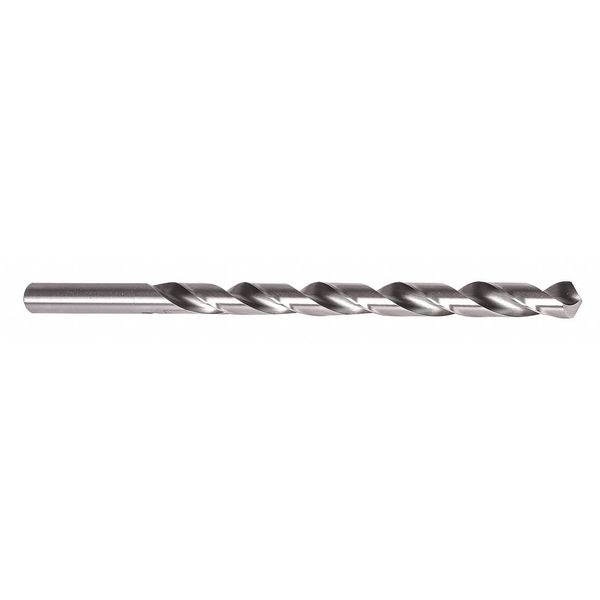 Precision Twist Drill Drill, High Speed, Bright, Steel, 9/32" 08609/32
