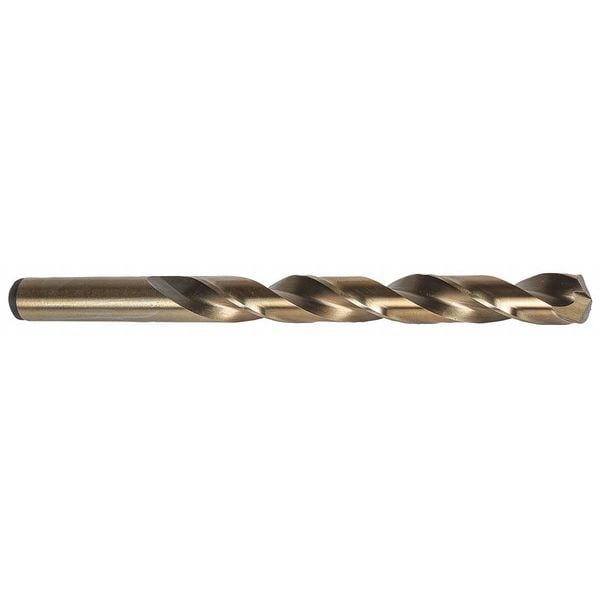 Precision Twist Drill Cobalt 135 Deg. Jobber Length Drill Bit, Shank Dia.: 0.3580" R15COT