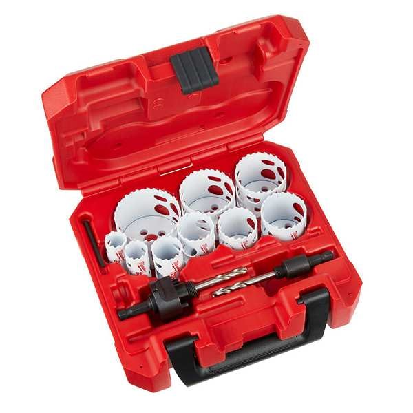 MILWAUKEE HOLE DOZER GeneralPurpose Hole Saw Kit 13PC (49224025