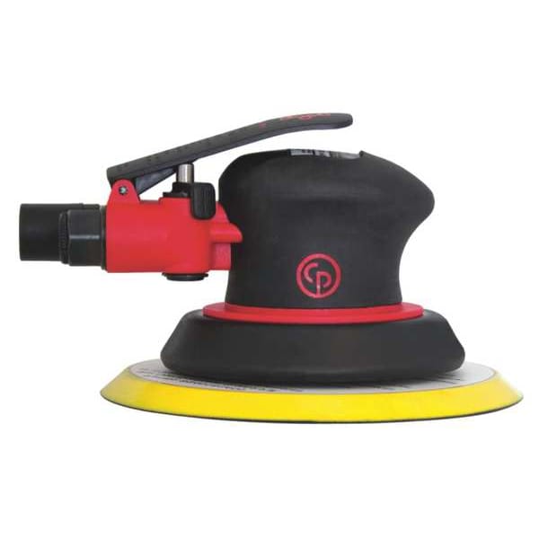 Chicago Pneumatic 6" Air Random Orbital Sander 3/16" Orbit Dia 12000
