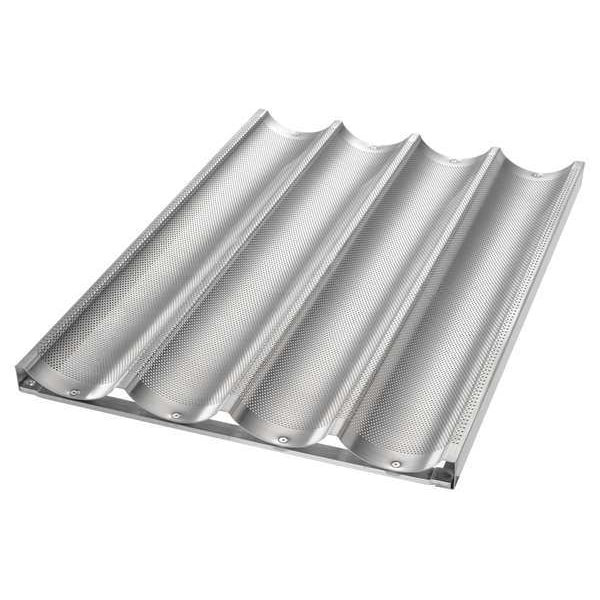 Chicago Metallic Baguette/French Bread Pan, 4 Moulds 49034