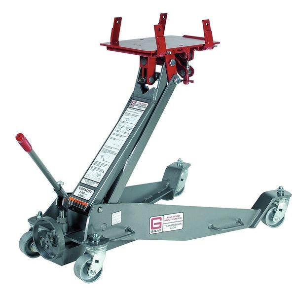 Gray Truck Floor Transmission Jack, 2206 Lb MM2000 Zoro