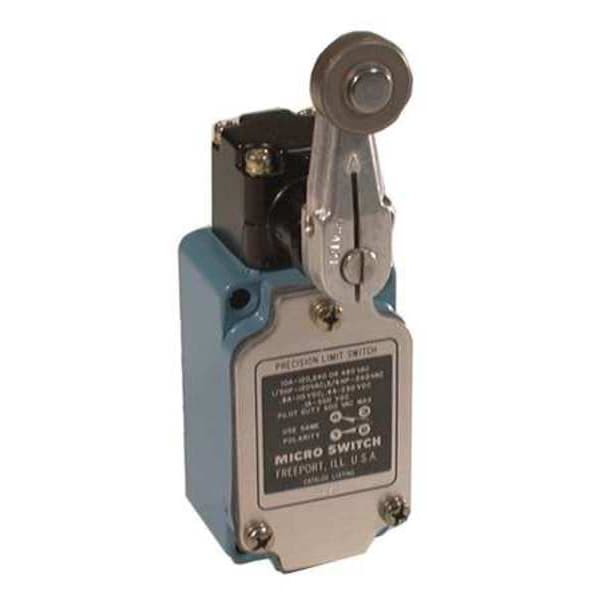 Honeywell Limit Switch, Roller Lever, Rotary, 1NC/1NO, 10A @ 480V AC 1LS1