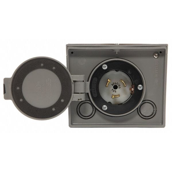 Generac Power Inlet Box, 50 Amp 6338 Zoro