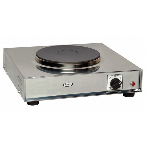 Cadco Hot Plate, Heavy Duty, Cast Iron, 220V LKR220 Zoro