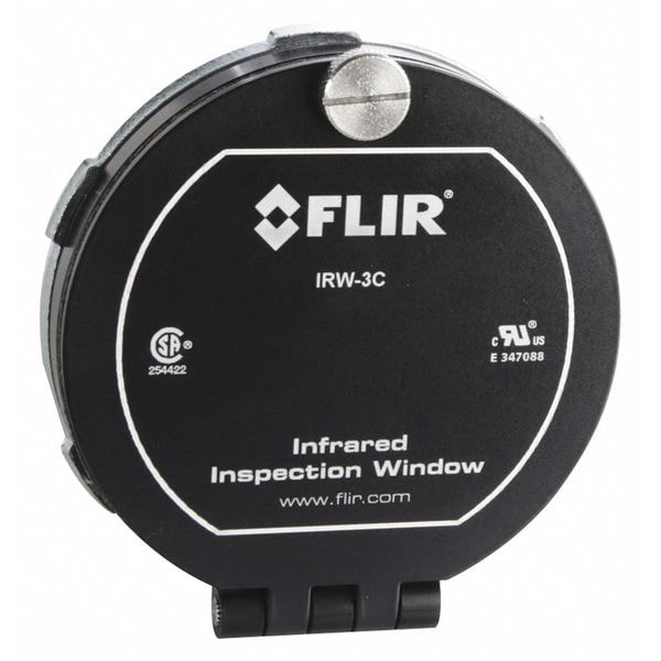 Flir Round Infrared Wndw, 75mm dia., Type 3/12 IRW-3C