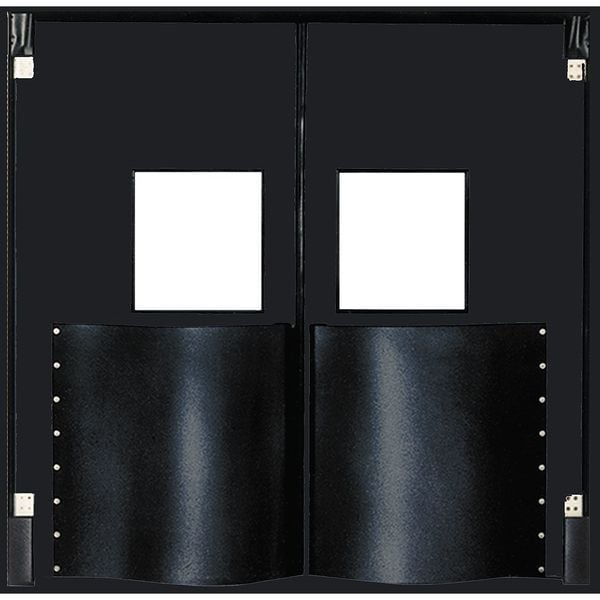 Chase Swinging Dr, 7x6ft, Black, Polyethylene, PR 7284XDBLA