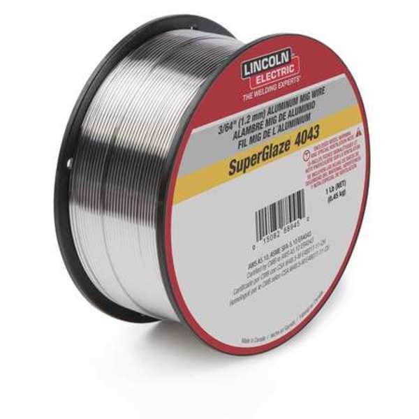 Lincoln Electric MIG Welding Wire, 5356, .035, Spool ED034443