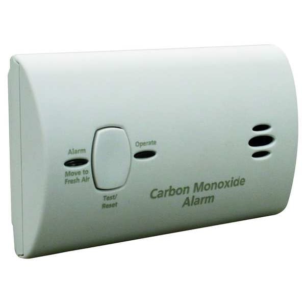 Kidde Carbon Monoxide Alarm, Electrochemical Sensor, 85 dB 10 ft