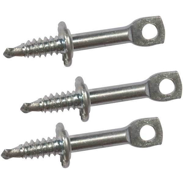 SuspendIt Eye Lag Screw, 1/4 Thread, For Metal, PK50 8857 Zoro