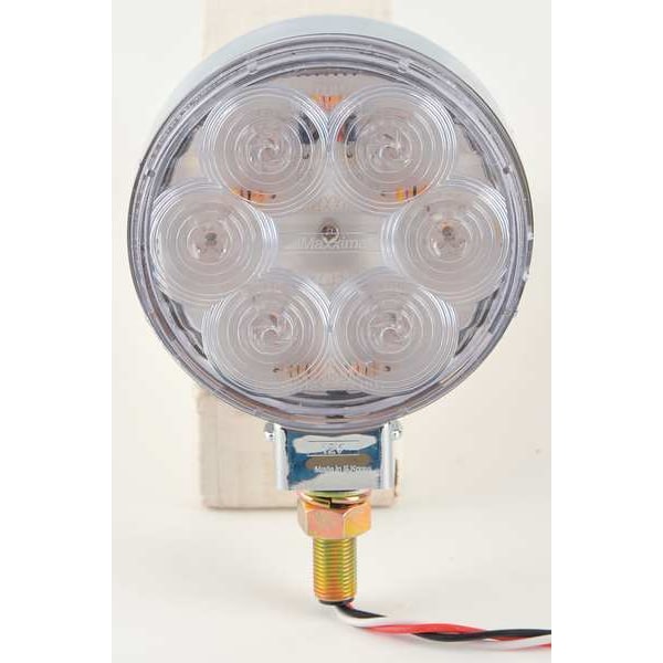 Maxxima S/T/T/Park Light, LED, Amber/Red, 4-5/16Dia