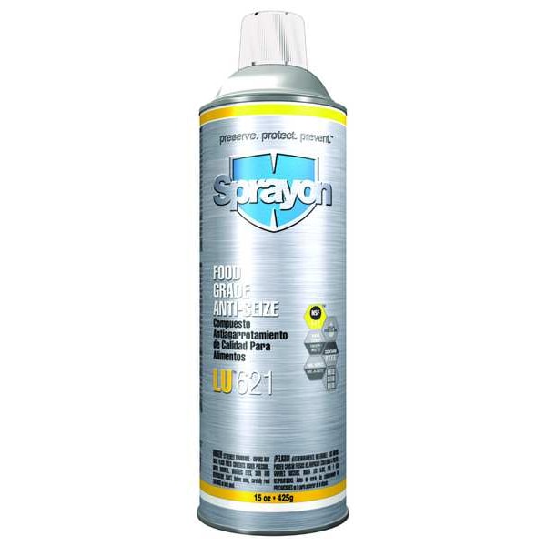 Sprayon AntiSeize, 16 oz, H1 Food Grade, Can S00621000 Zoro