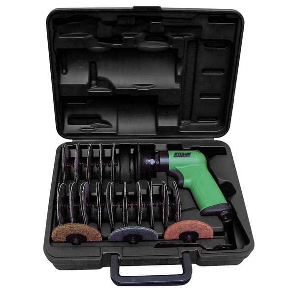 Speedaire Angle Angle Grinder Kit, 1/4 in NPT Female Air