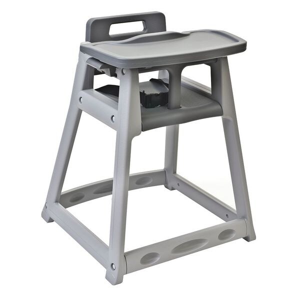 Koala Kare Gray Plastic High Chair, Tray KB85101 Zoro