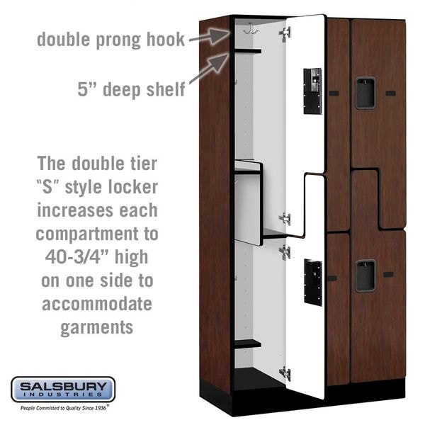 Salsbury Industries Wardrobe Z Locker, 36