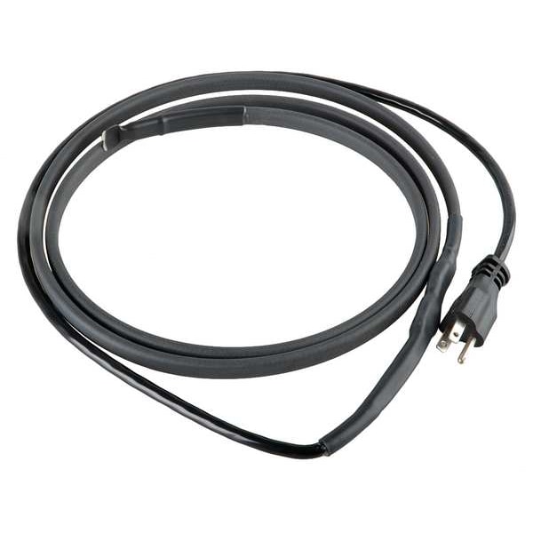 Zoro Select Electric Heating Cable, 120VAC, 6 ft Length, Waterproof
