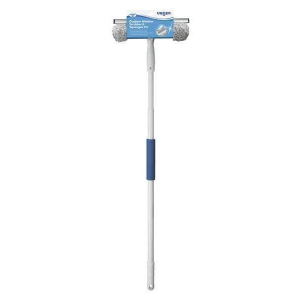 Unger Window Cleaning Kit, Microfiber, 60"L 16969