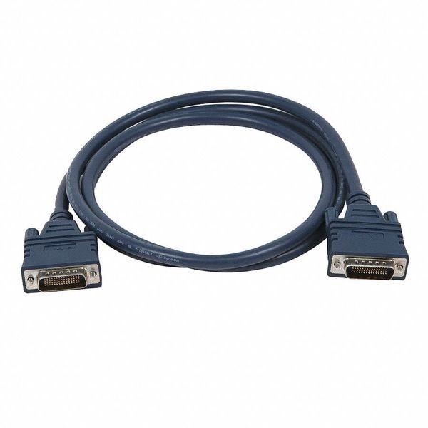 Zoro Select DCE/DTE DB60 Crossover Cable, 6Ft, Blk 97 | Zoro