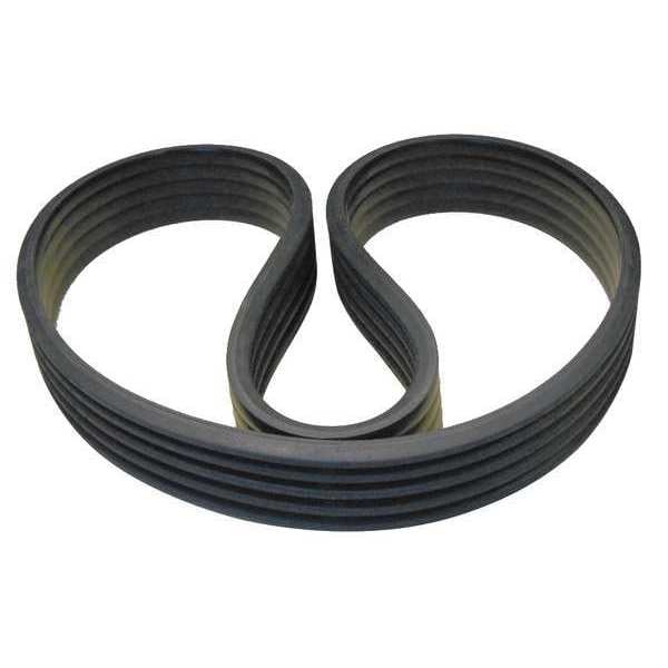 Dayton 5/B79 Banded V-Belt, 82-3/4" Outside Length, 3-1/3" Top Width, 5 Ribs 13W278