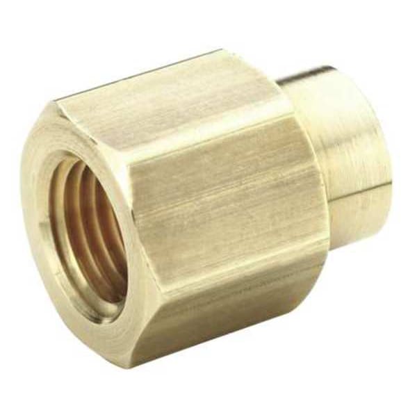 Parker Brass Dryseal Pipe Fitting, FNPT x FNPT, 3/4" x 3/8" Pipe Size 208P-12-6