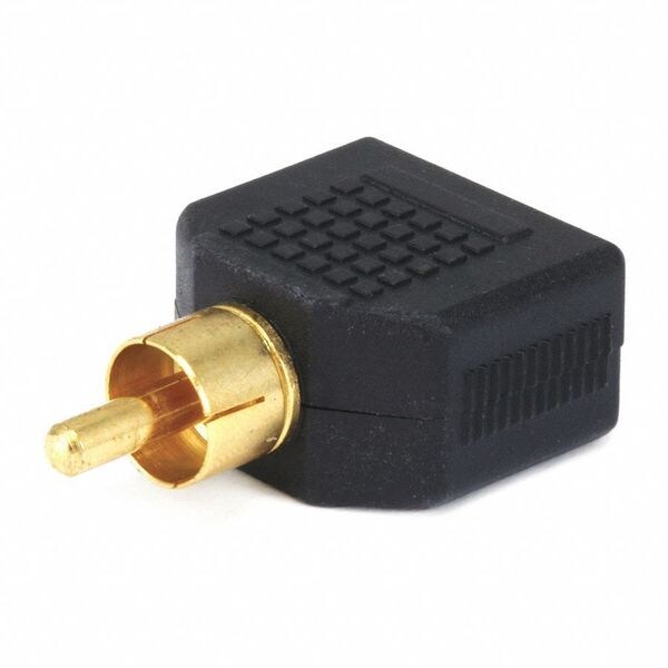 Zoro Select RCA Plug to 3.5mm S Jack x2 Splitter 7211 | Zoro