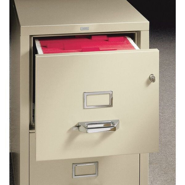 Hon 2 Drawer FireResistant Vertical File Putty, Letter H52.P