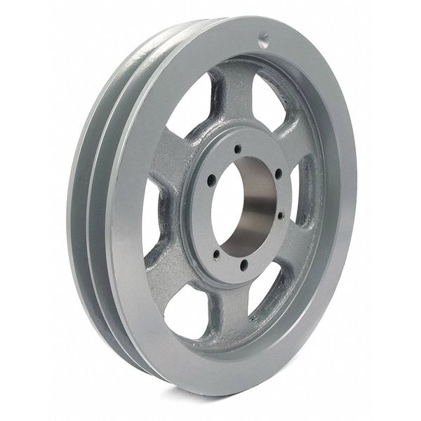 Tb Woods Vbelt Sheave, Narrow, 5V21.2 dia. x 2SF 5V2122 Zoro