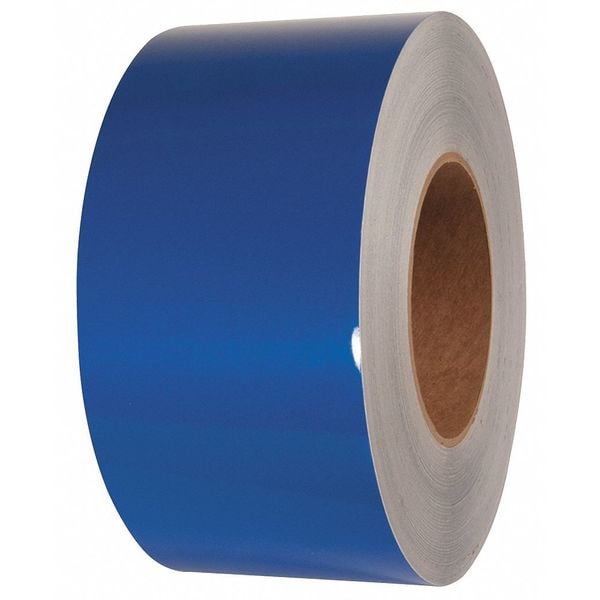 Zoro Select Marking Tape, Roll, 6In W, 150 ft. L 15D267 Zoro
