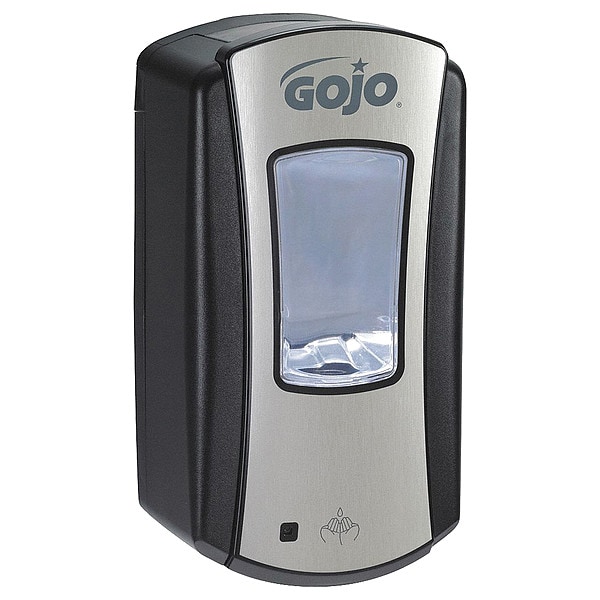 Gojo LTX-12 1200mL Foam Soap Dispenser, Touch-Free, Chrome/Black 1919-04