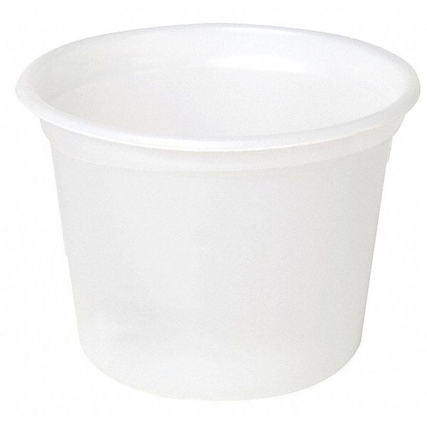 Dixie Souffle Cup 1 oz. Translucent, Plastic, Pk4800 P010BB