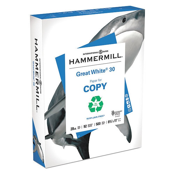 Hammermill Colored Paper, Blue Copy Paper, 20 lb, 8-1/2 x 11, 1