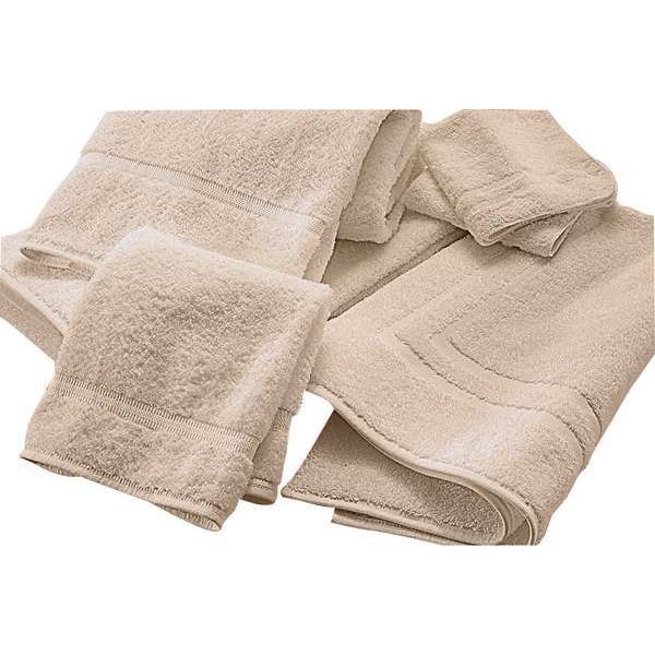 Martex Sovereign Wash Towel, Dobby, Ecru, 1-1/2 lb., PK12 7132346
