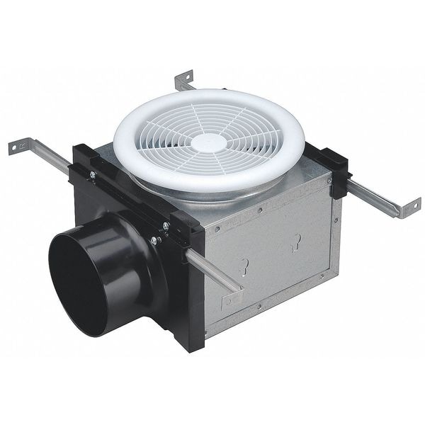 Fantech Ceiling Grille, 4 In. Dia., White PBV4 Zoro