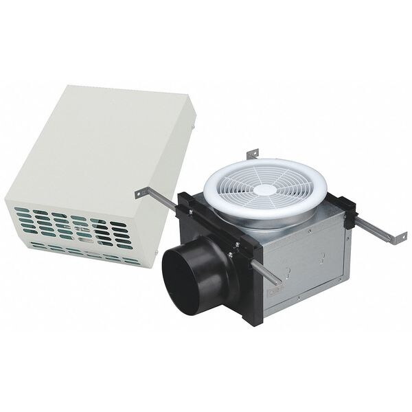 Fantech Wall Exhaust Fan, 4 In Duct, 112 CFM PBW110 Zoro