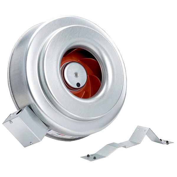 Fantech Centrifugal Inline Duct Fan, 12 In. Dia. FG 12 EC Zoro