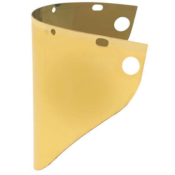 Fibre-Metal By Honeywell Faceshield Window, Propionate, Gold 4199GDTVGY