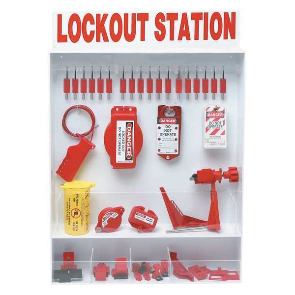 Brady Lockout Station, 93 Components 99693